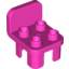 Деталь LEGO DUPLO CHAIR 2X2X2, Не определен