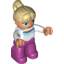 Деталь LEGO ADULT FIGURE, NO. 1, Не определен