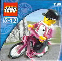 Набор LEGO Мотоциклист и мотоцикл