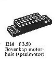 Набор LEGO 1214 Upper Part of Motorhome for 4.5V/12V Trainmotor