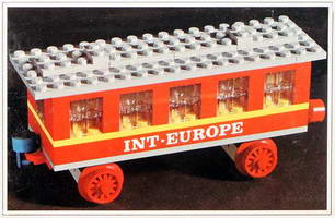 Набор LEGO 123 Пассажирский вагон
