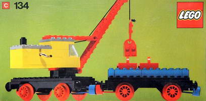 Набор LEGO Mobile Crane and Waggon
