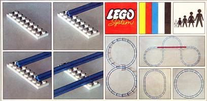 Набор LEGO 150 Straight Track