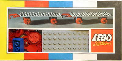 Набор LEGO 152 Два вагона поезда
