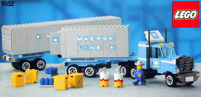 Набор LEGO 1552 Контейнеровоз Maersk