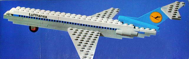 Набор LEGO Боинг 727 Люфтганза