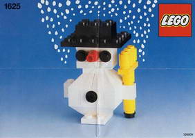 Набор LEGO 1625 Снеговик