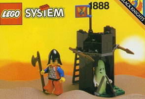 Набор LEGO 1888 Караульная башня Черных рыцарей
