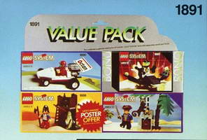 Набор LEGO 1891 Four Set Value Pack