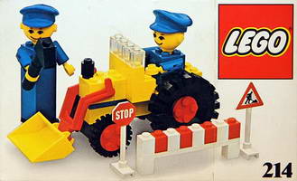 Набор LEGO 214 Ремон дороги