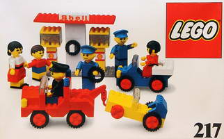 Набор LEGO 217 Станция техобслуживания (сервиса)