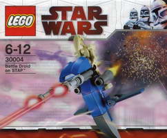 Набор LEGO 30004 Боевой Дроид на Скутере