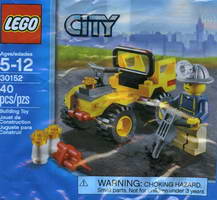 Набор LEGO 30152 Шахтерский Квадроцикл