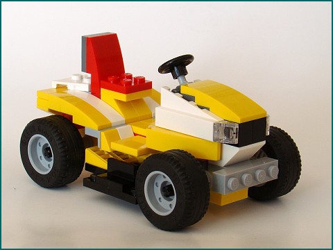 Набор LEGO MOC-1866 Газонокосилка