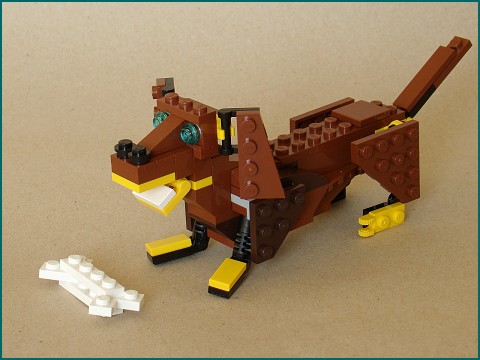 Набор LEGO MOC-1106 Такса