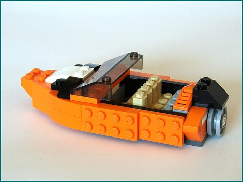 Набор LEGO MOC-2162 Моторная лодка