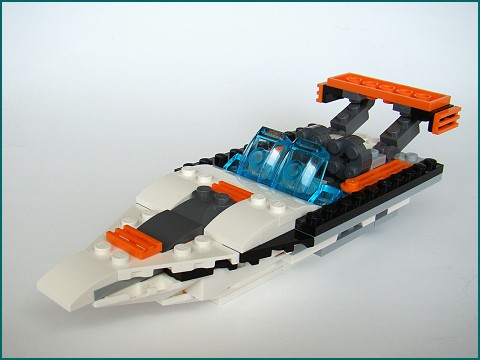 Набор LEGO MOC-3282 Скоростной катер