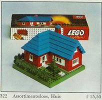 Набор LEGO 322-2 Городской домик