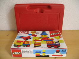 Набор LEGO 322-3 Базовый набор + чемоданчик для хранения