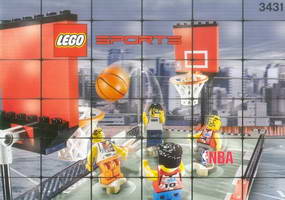 Набор LEGO 3431 Streetball 2 vs 2