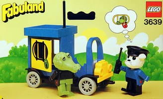 Набор LEGO 3639 Полицейская машина