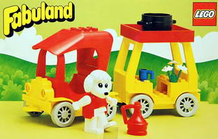 Набор LEGO 3641 Машинка и дом на колесах