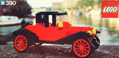 Набор LEGO 390-2 Кадиллак (1913)