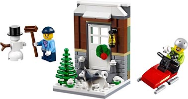 Набор LEGO 40124 Снеговик