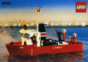 Набор LEGO 4020 Пожарный корабль