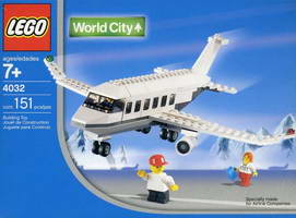 Набор LEGO 4032-12 Пассажирский самолет - Малазийские авиалинни
