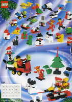 Набор LEGO 4124 Новогодний календарь 2001