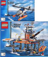 Набор LEGO 4210 Платформа Береговой Охраны