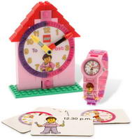 Набор LEGO 5001371 LEGOВ® Time-Teacher Girl Minifigure Watch & Clock