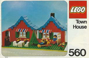 Набор LEGO Таунхаусы с Садом
