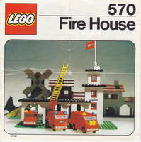Набор LEGO 570 Пожарная станция