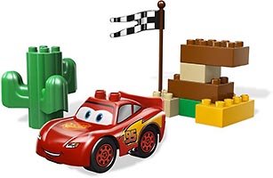 Набор LEGO 5813 Тачки - МакКуин Молния