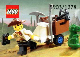 Набор LEGO 5903 Джонни Гром и Детеныш Тиранозавра