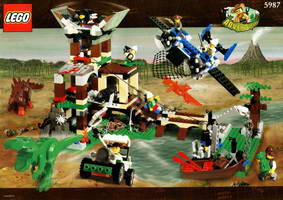 Набор LEGO 5987 Штаб Охотников на Динозавров