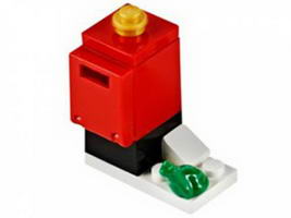Набор LEGO 60063-3 Почтовый ящик с зеленой лягушкой
