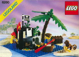 Набор LEGO 6260 Кораблекрушение - необитаемый остров