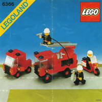 Набор LEGO 6366 Fire & Rescue Squad