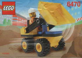 Набор LEGO 6470 Бульдозер-Самосвал