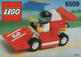 Набор LEGO 6509 Гонщик в Красном Болиде