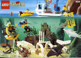 Набор LEGO 6559 Сокровища на морском дне