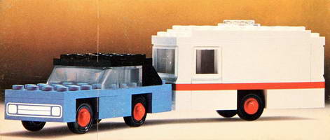 Набор LEGO 656 Машинка и дом на колесах