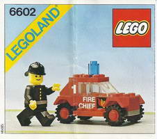 Набор LEGO 6602 Пожарная машина