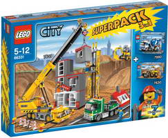 Набор LEGO 66331 Подарочный Набор Город 3 в 1