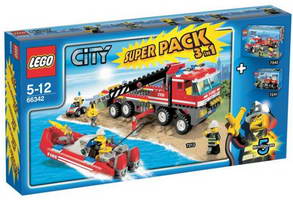 Набор LEGO Подарочный набор 3 в 1: Пожарные