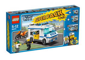 Набор LEGO 66375 Подарочный Набор Полиция 4 в 1
