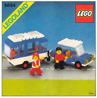 Набор LEGO Машина с домом на колесах
